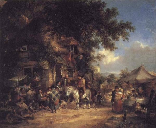 The Village Festival, William Shayer